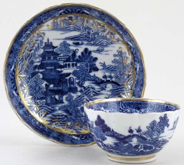 Teabowl and Saucer c1800